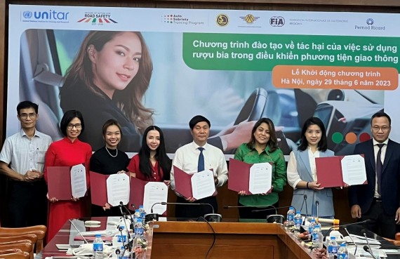 AUTOSOBRIETY TRAINING PROGRAMME TO PREVENT DRINK-DRIVING KICKS OFF IN VIETNAM